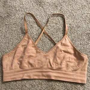Branwyn merino wool essential bralette warm nude L